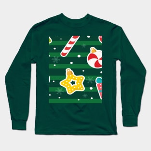 Christmas Pattern Long Sleeve T-Shirt